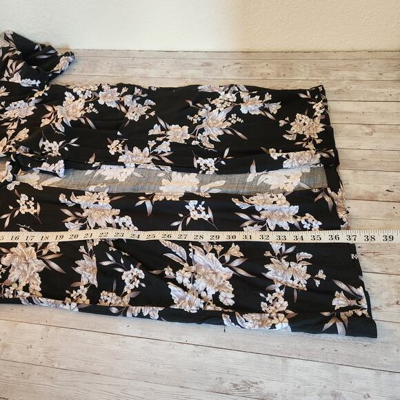 Spiritual Gangster Maya Floral Tie Kimono One Size (0-14) - Picture 7 of 9